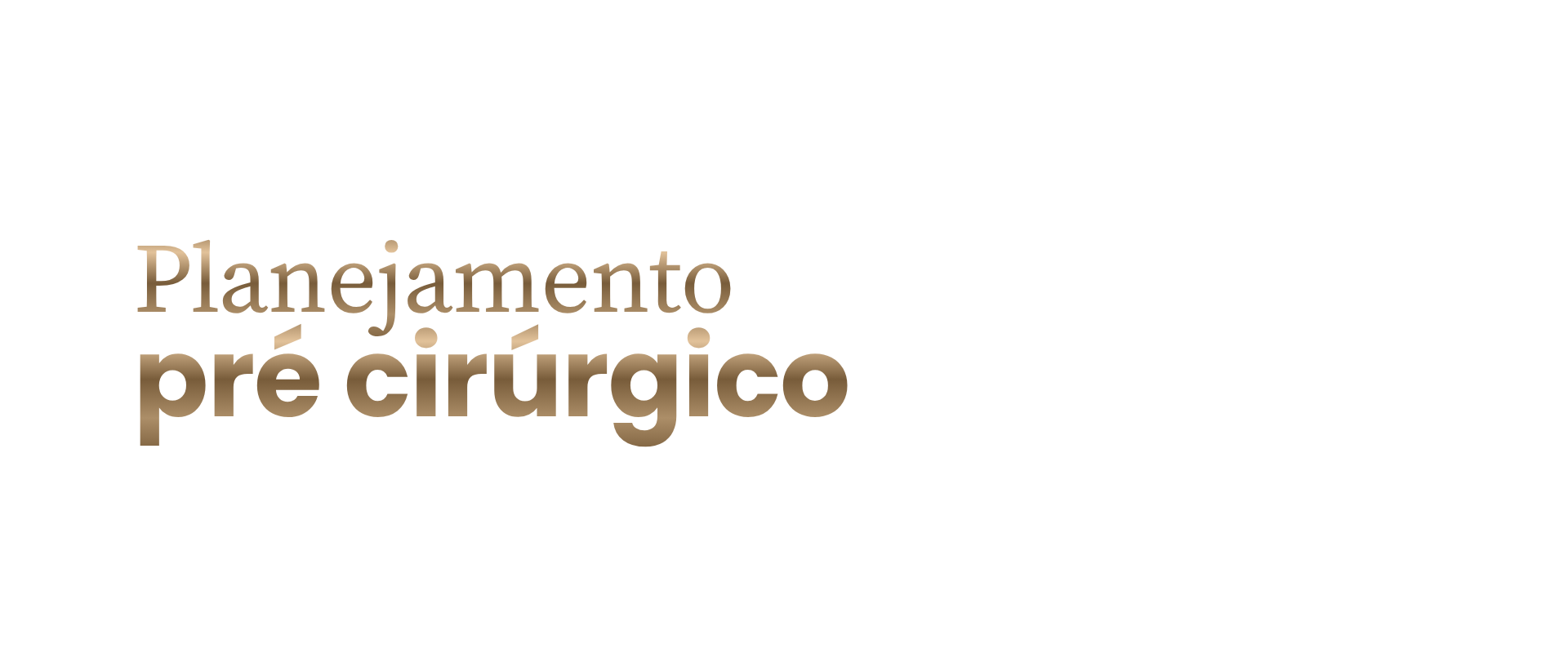 Planejamento pré cirúrgico